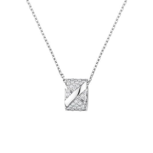 [Radiant Gem]¯LIENS EVIDENCE DIAMOND PAVED NECKLACE