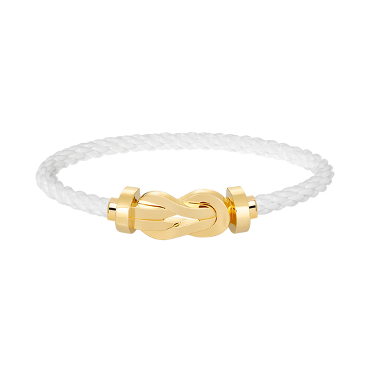 [Radiant Gem]¯CHANCE LARGE 8 FIGURE BUCKLE NO DIAMOND BRACELET GOLD