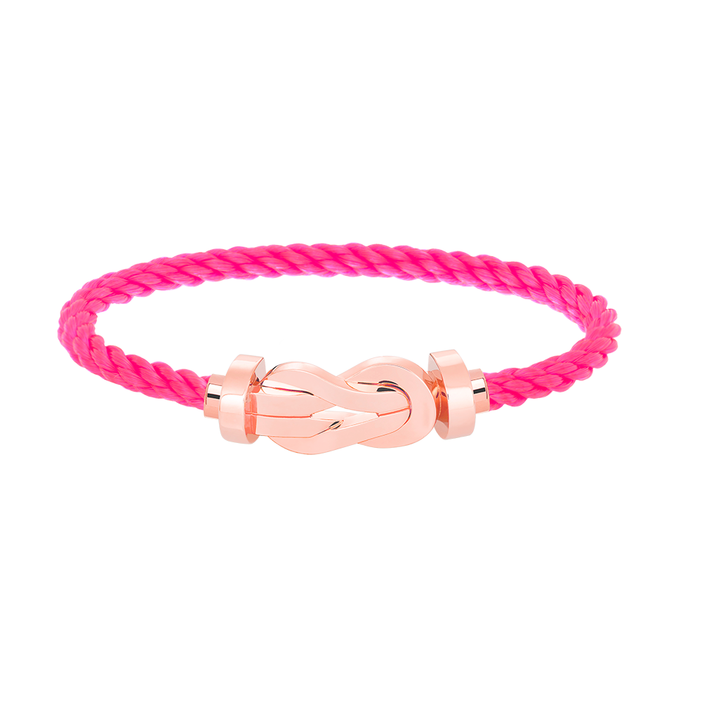 [Radiant Gem]¯CHANCE LARGE 8 FIGURE BUCKLE NO DIAMOND BRACELET ROSE GOLD