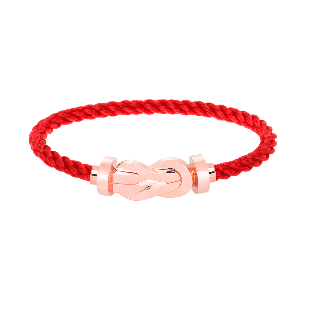 [Radiant Gem]¯CHANCE LARGE 8 FIGURE BUCKLE NO DIAMOND BRACELET ROSE GOLD