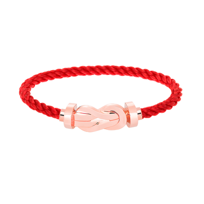 [Radiant Gem]¯CHANCE LARGE 8 FIGURE BUCKLE NO DIAMOND BRACELET ROSE GOLD