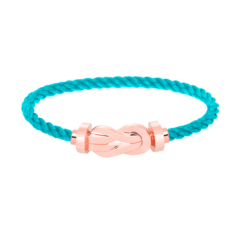 [Radiant Gem]¯CHANCE LARGE 8 FIGURE BUCKLE NO DIAMOND BRACELET ROSE GOLD