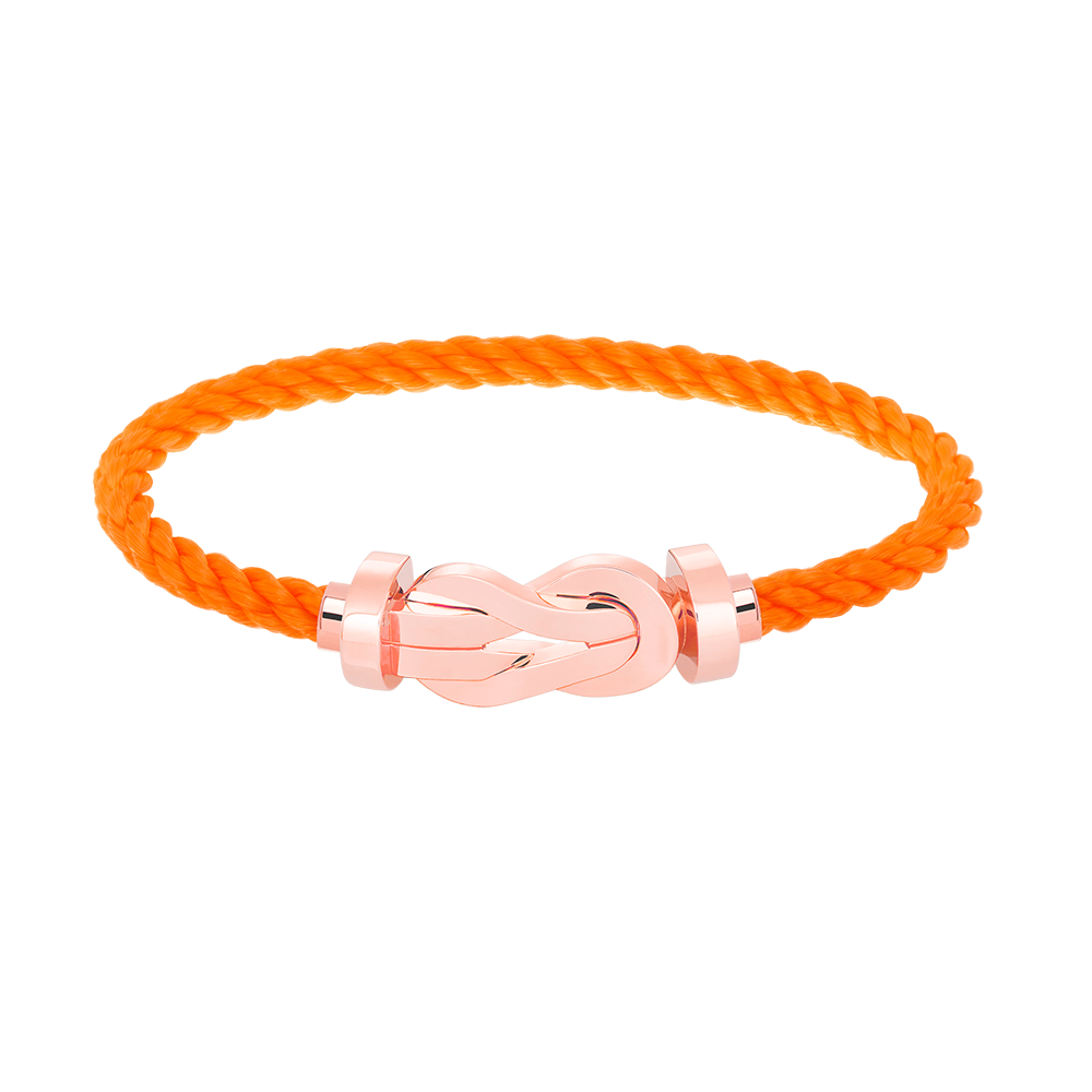 [Radiant Gem]¯CHANCE LARGE 8 FIGURE BUCKLE NO DIAMOND BRACELET ROSE GOLD