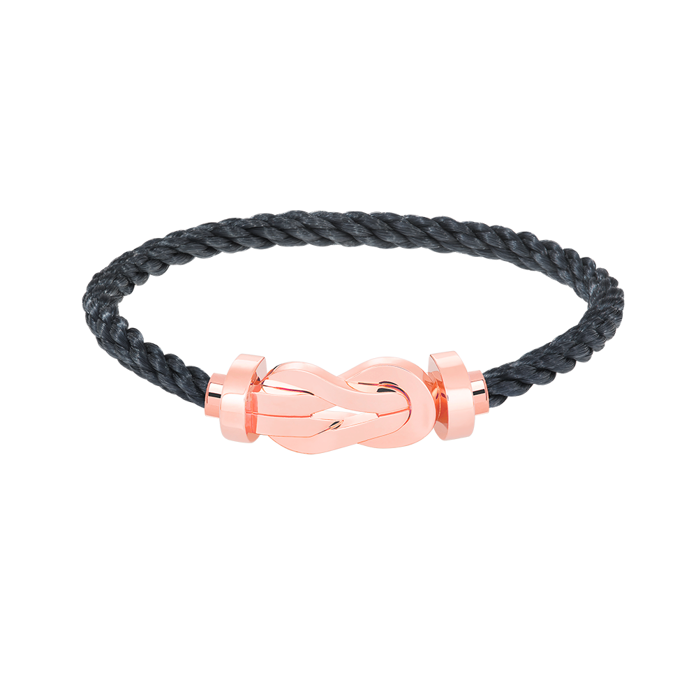 [Radiant Gem]¯CHANCE LARGE 8 FIGURE BUCKLE NO DIAMOND BRACELET ROSE GOLD