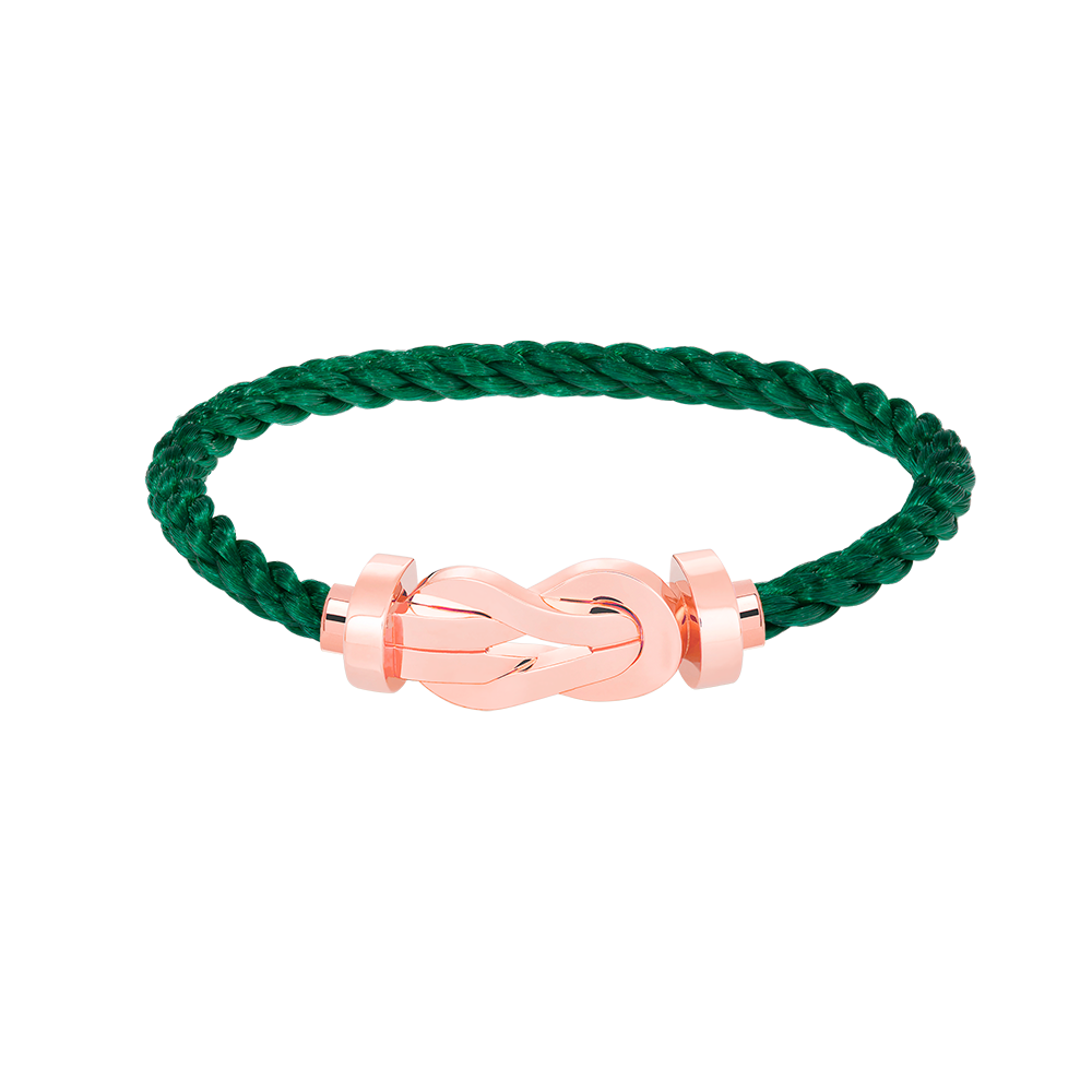 [Radiant Gem]¯CHANCE LARGE 8 FIGURE BUCKLE NO DIAMOND BRACELET ROSE GOLD