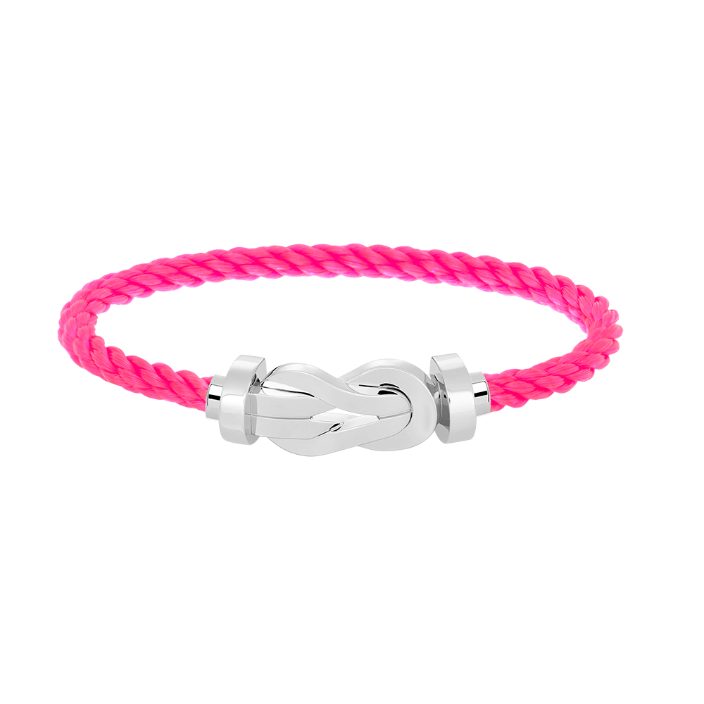 [Radiant Gem]¯CHANCE LARGE 8 FIGURE BUCKLE NO DIAMOND BRACELET SILVER