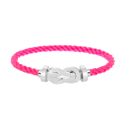 [Radiant Gem]¯CHANCE LARGE 8 FIGURE BUCKLE NO DIAMOND BRACELET SILVER