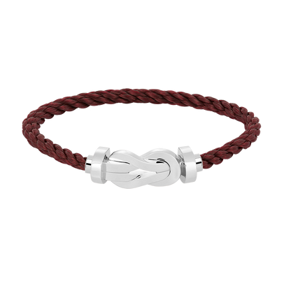 [Radiant Gem]¯CHANCE LARGE 8 FIGURE BUCKLE NO DIAMOND BRACELET SILVER