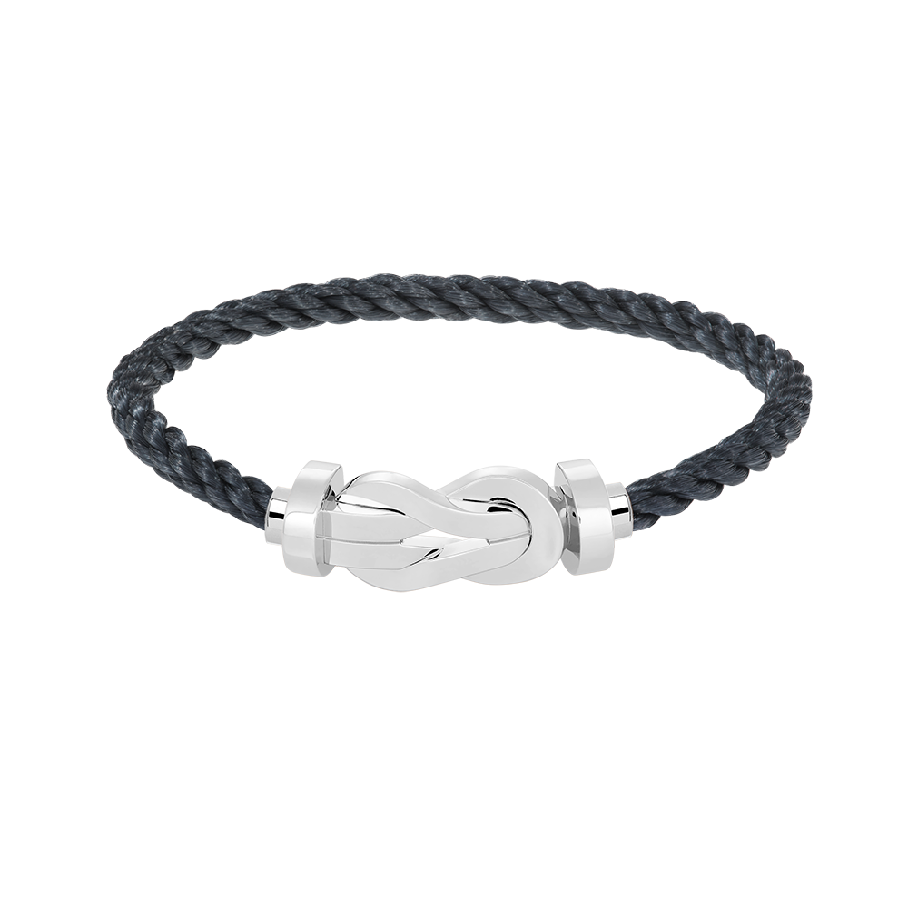 [Radiant Gem]¯CHANCE LARGE 8 FIGURE BUCKLE NO DIAMOND BRACELET SILVER