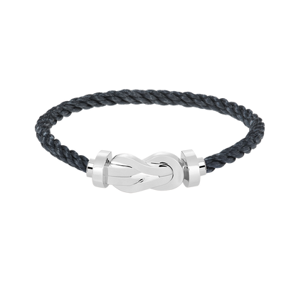 [Radiant Gem]¯CHANCE LARGE 8 FIGURE BUCKLE NO DIAMOND BRACELET SILVER