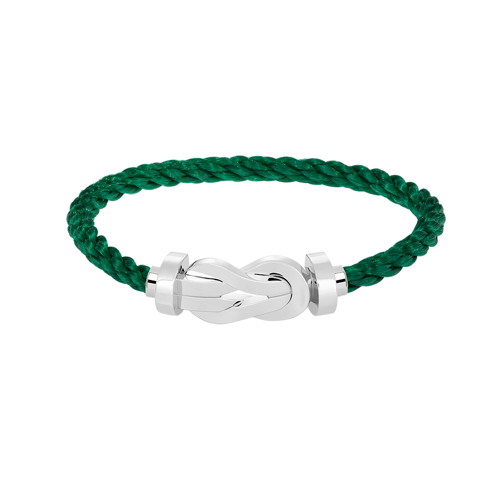 [Radiant Gem]¯CHANCE LARGE 8 FIGURE BUCKLE NO DIAMOND BRACELET SILVER