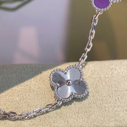[Radiant Gem]New  CLOVER 5 MOTIF VIOLET BRACELET COLLECTION