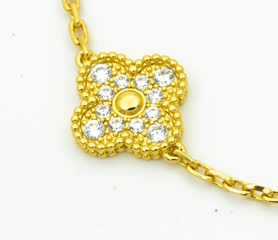 [Radiant Gem]New  CLOVER 5 MOTIF LASER BRACELET COLLECTION