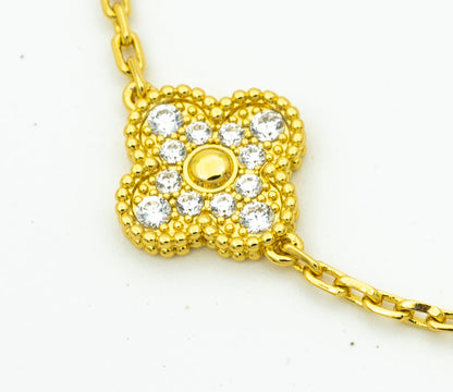[Radiant Gem]New  CLOVER 5 MOTIF LASER BRACELET COLLECTION