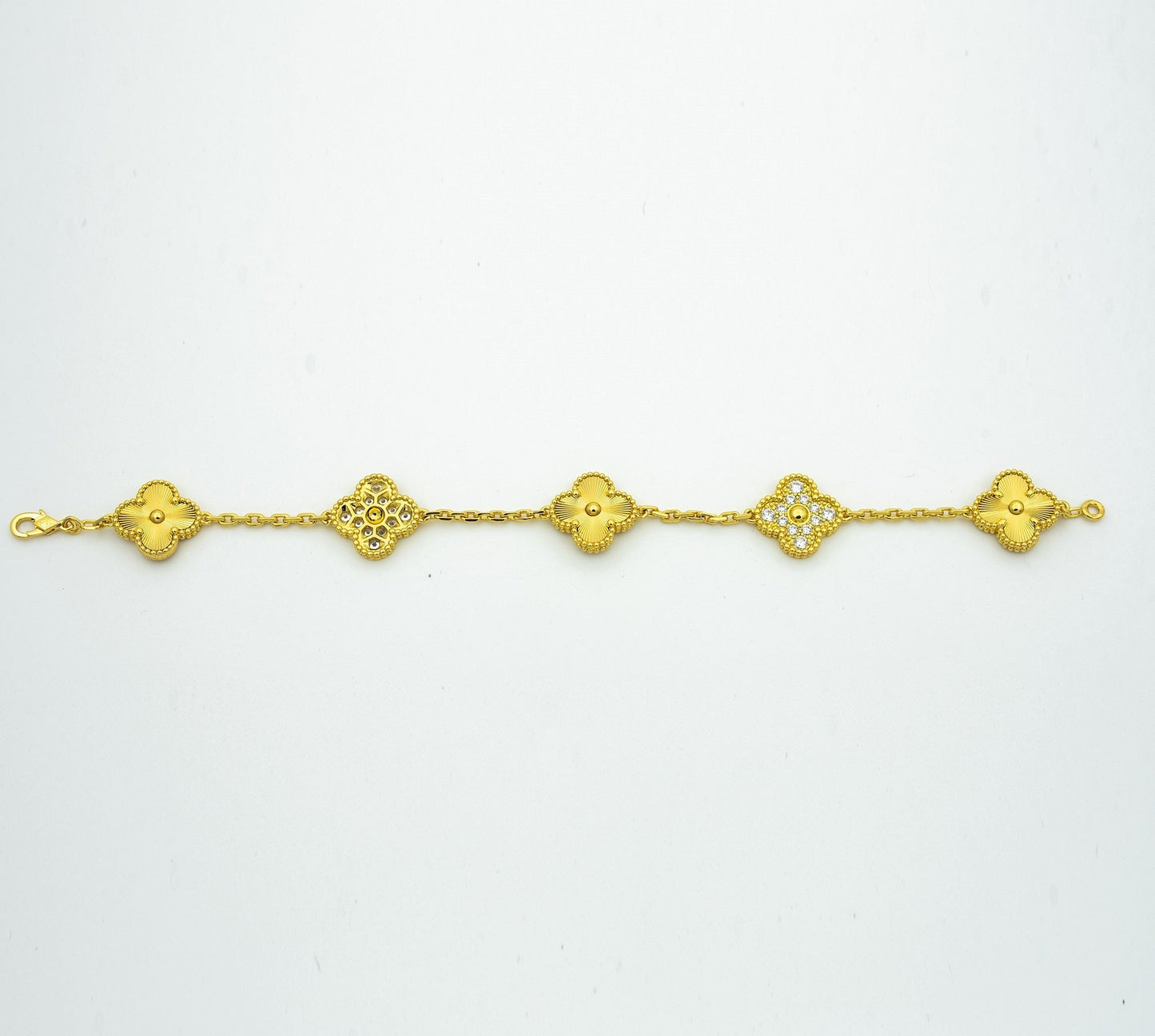 [Radiant Gem]New  CLOVER 5 MOTIF LASER BRACELET COLLECTION