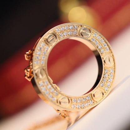 [Radiant Gem]¯LOVE NECKLACE ADJUSTABLE ROSE GOLD