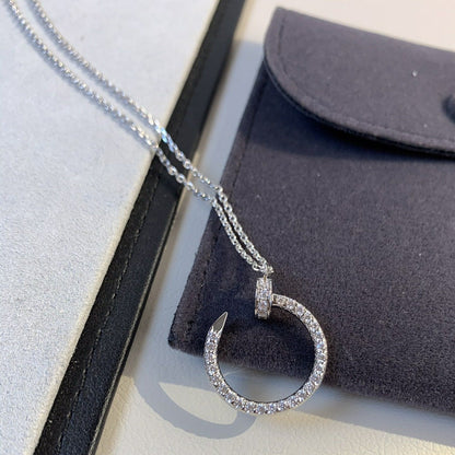 [Radiant Gem]¯JUSTE NECKLACE SILVER DIAMONDS