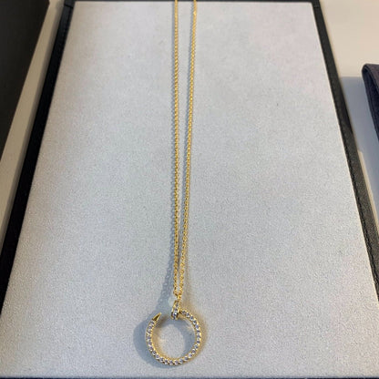 [Radiant Gem]¯JUSTE NECKLACE GOLD DIAMONDS