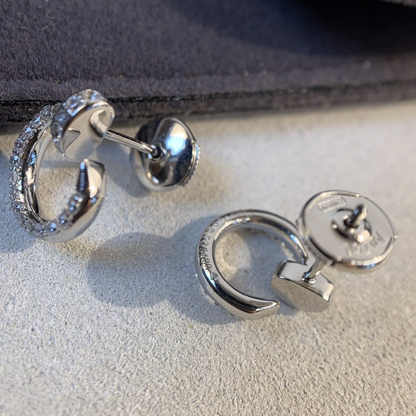 [Radiant Gem]¯JUSTE EARRINGS SILVER DIAMONDS