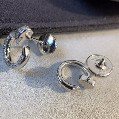 [Radiant Gem]¯JUSTE EARRINGS SILVER DIAMONDS