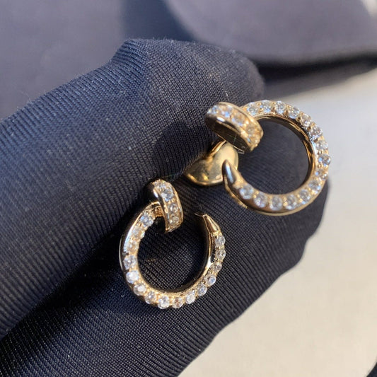 [Radiant Gem]¯JUSTE EARRINGS GOLD DIAMONDS