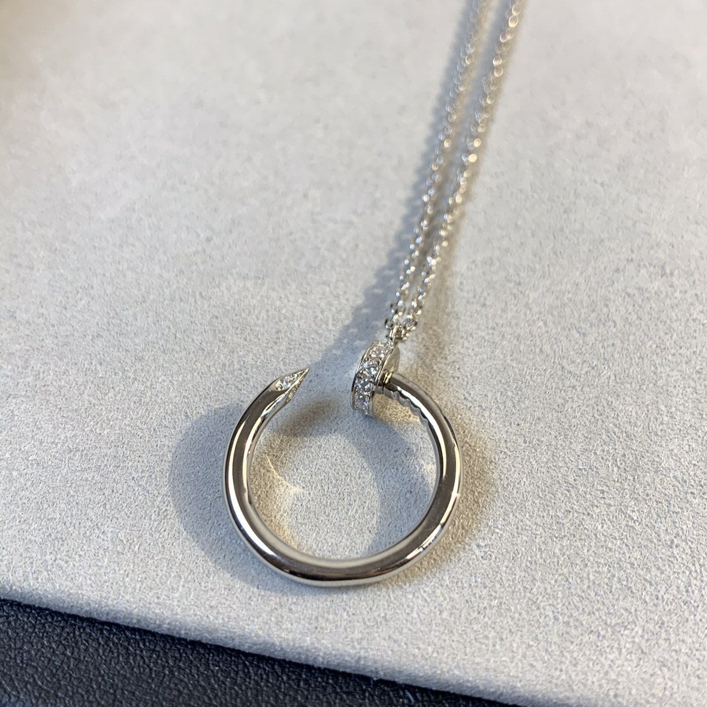 [Radiant Gem]¯JUSTE NECKLACE SILVER