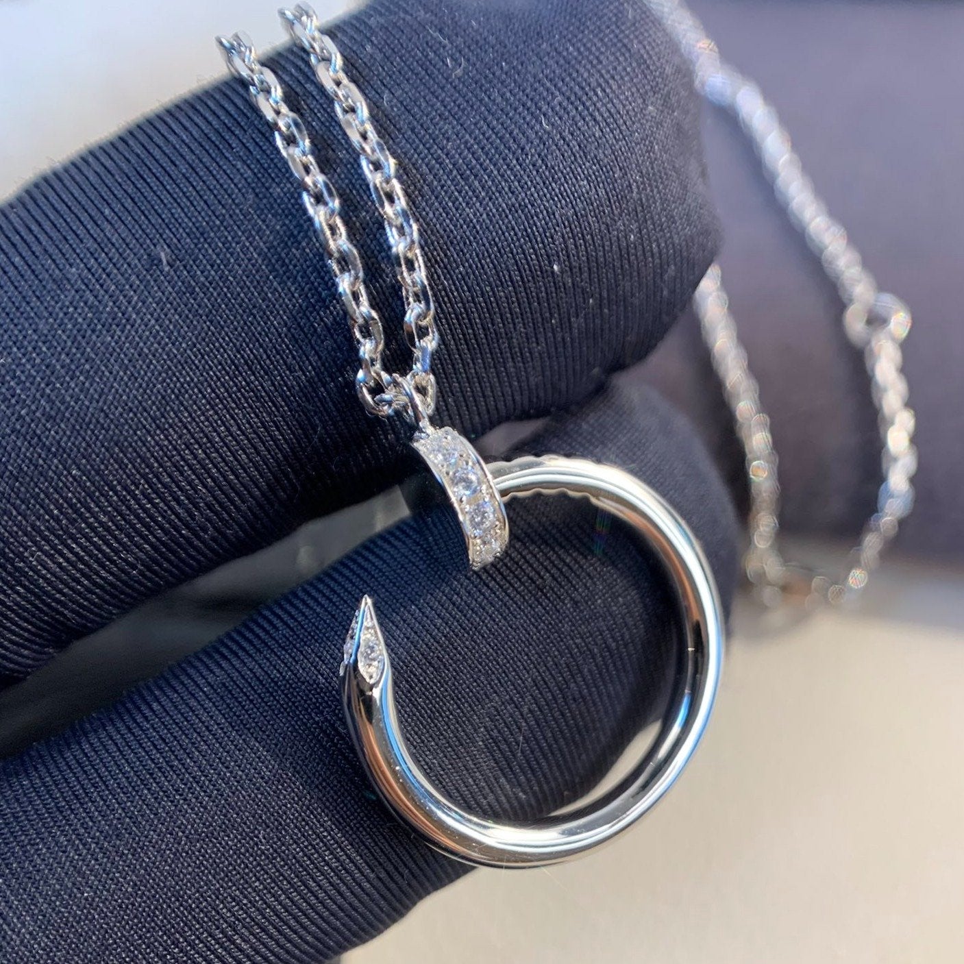 [Radiant Gem]¯JUSTE NECKLACE SILVER