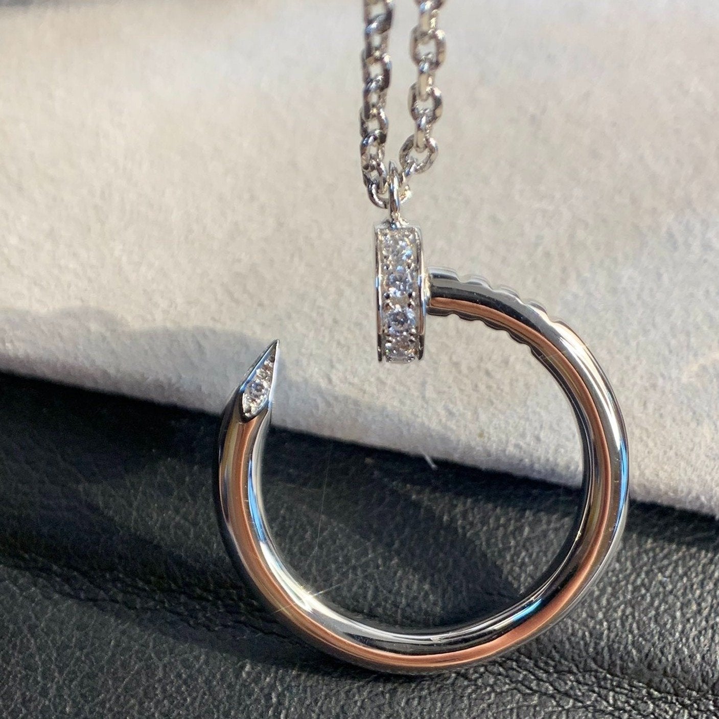 [Radiant Gem]¯JUSTE NECKLACE SILVER