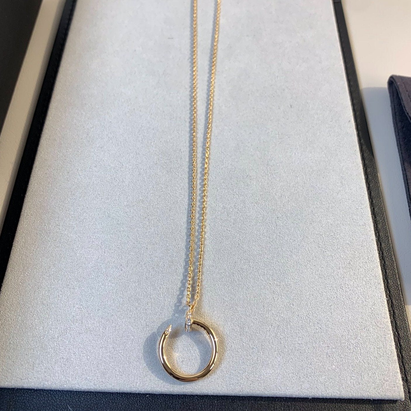 [Radiant Gem]¯JUSTE NECKLACE PINK GOLD