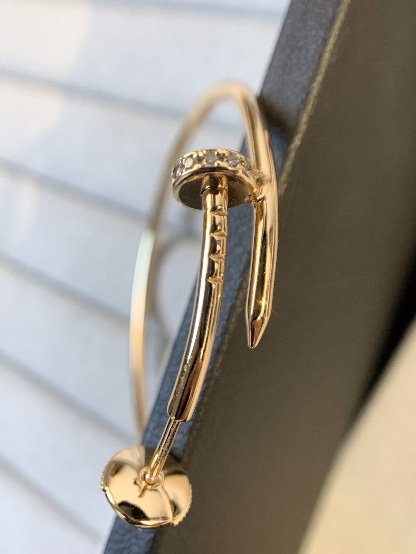 [Radiant Gem]¯JUSTE EARRINGS GOLD DIAMONDS 1.8MM