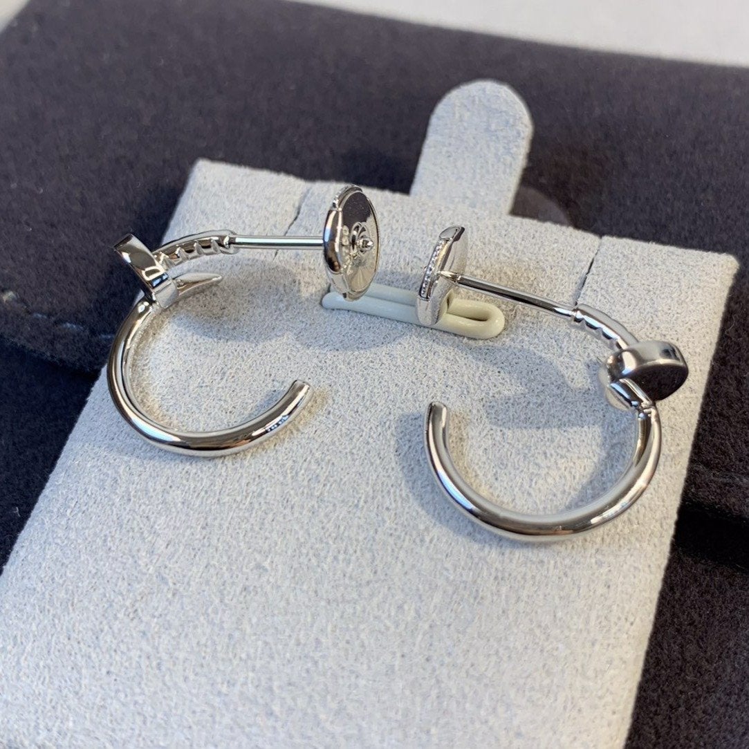 [Radiant Gem]¯JUSTE EARRINGS SILVER