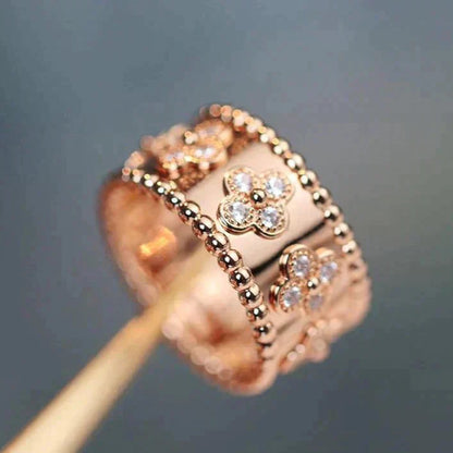 [Radiant Gem]¯CLOVER KALEIDOSCOPE RING 10MM