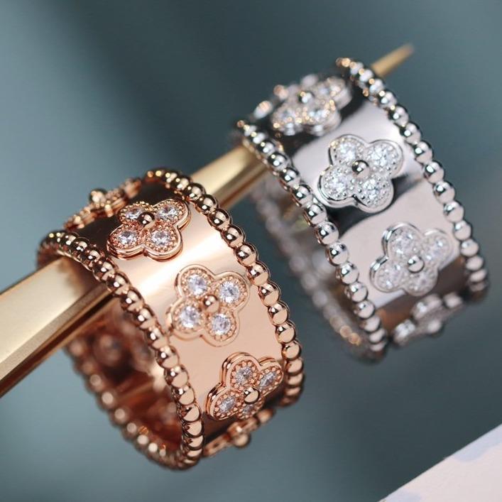 [Radiant Gem]¯CLOVER KALEIDOSCOPE RING 10MM