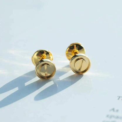 [Radiant Gem]¯LOVE EARRINGS GOLD 10MM