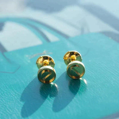 [Radiant Gem]¯LOVE EARRINGS GOLD 10MM