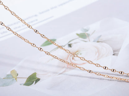 [Radiant Gem]¯ECHAPPEE NECKLACE PINK GOLD