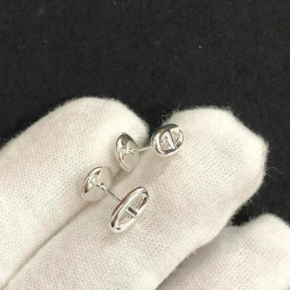 [Radiant Gem]¯CHAINE SMALL EARRINGS GOLD AND SILVER