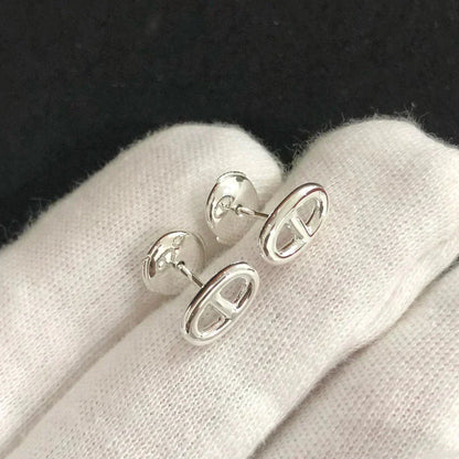 [Radiant Gem]¯CHAINE SMALL EARRINGS GOLD AND SILVER