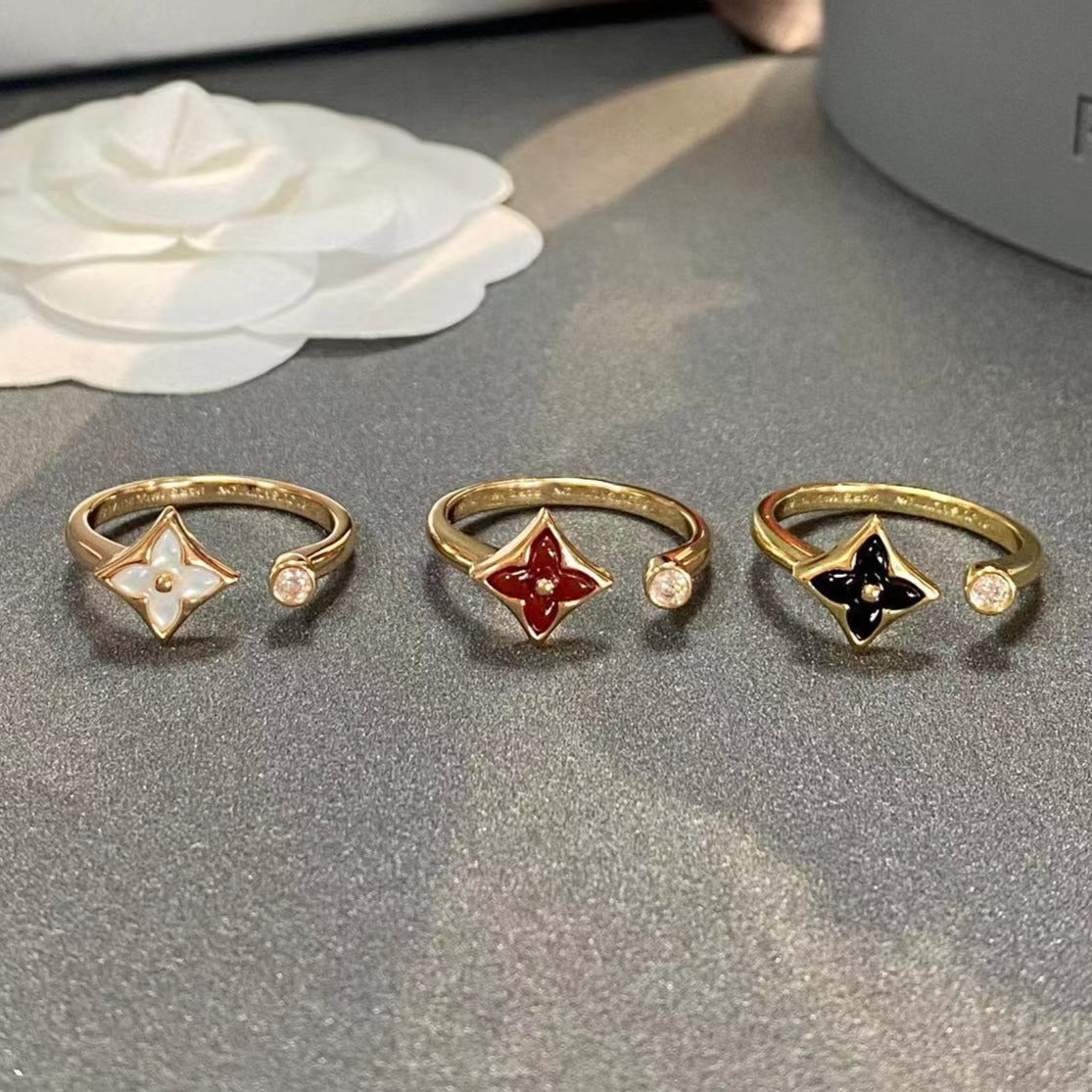 [Radiant Gem]¯STAR 1 DIAMOND OPEN RING