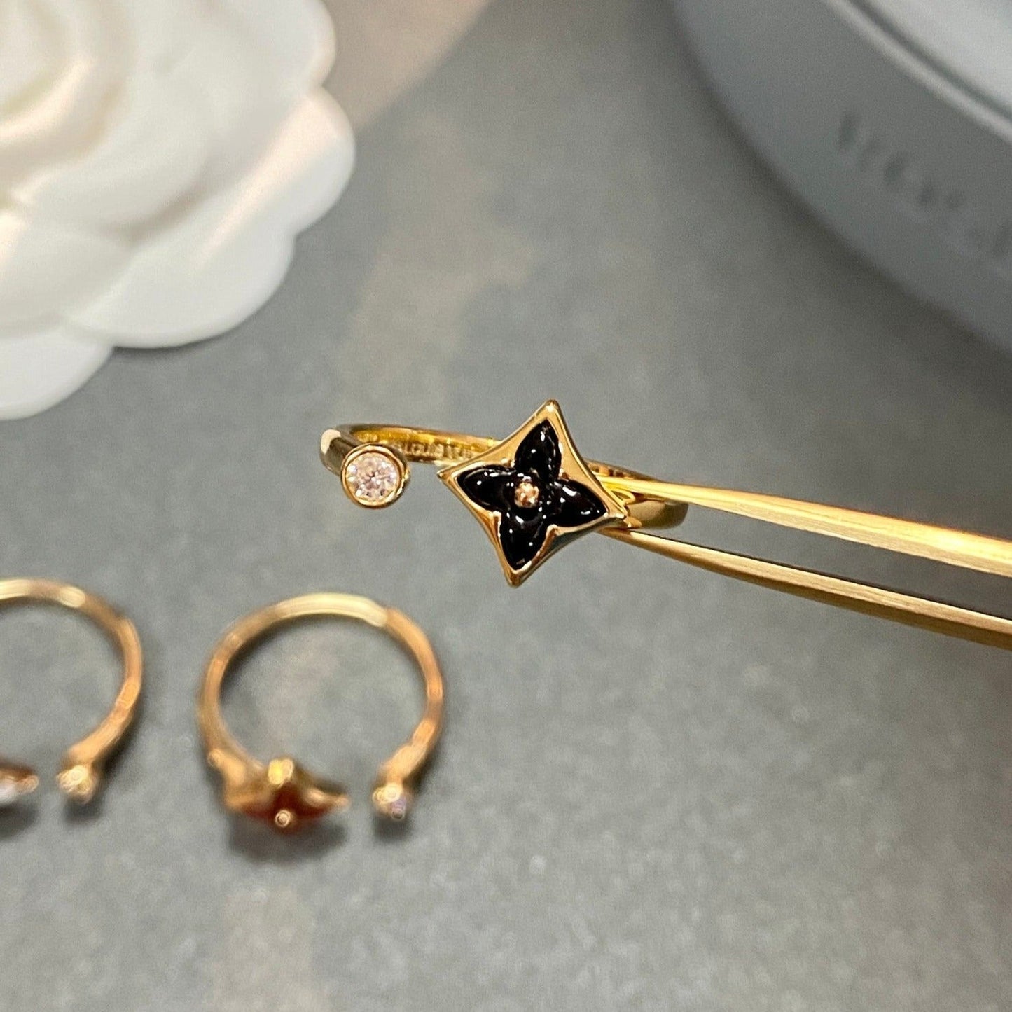 [Radiant Gem]¯STAR 1 DIAMOND OPEN RING