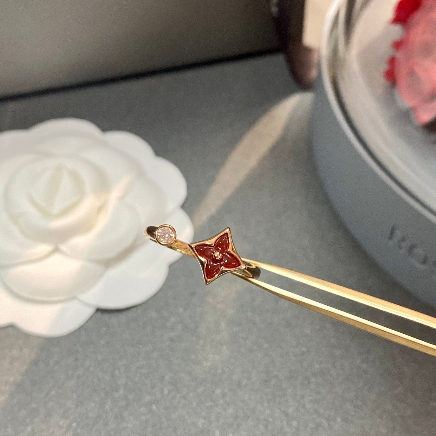 [Radiant Gem]¯STAR 1 DIAMOND OPEN RING