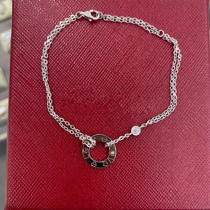 [Radiant Gem]¯LOVE BRACELET 2 DIAMOND