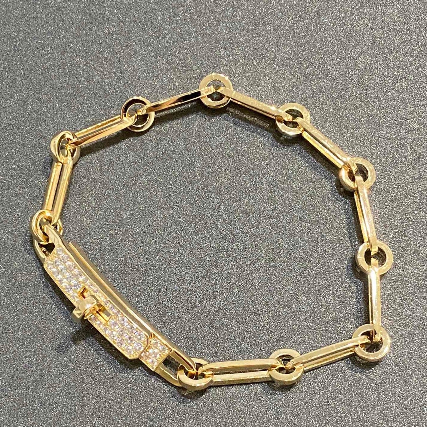 [Radiant Gem]¯CHAINE BRACELET SMALL MODEL DIAMOND