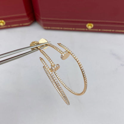 [Radiant Gem]¯JUSTE EARRINGS FULL DIAMONDS 1.8MM