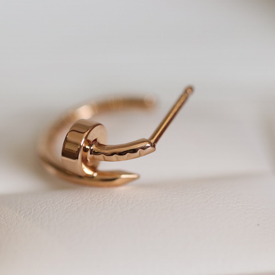 [Radiant Gem]¯JUSTE EARRINGS PINK GOLD