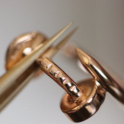 [Radiant Gem]¯JUSTE EARRINGS PINK GOLD