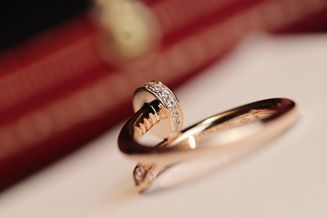 [Radiant Gem]¯JUSTE RING 2.65MM PINK GOLD DIAMOND