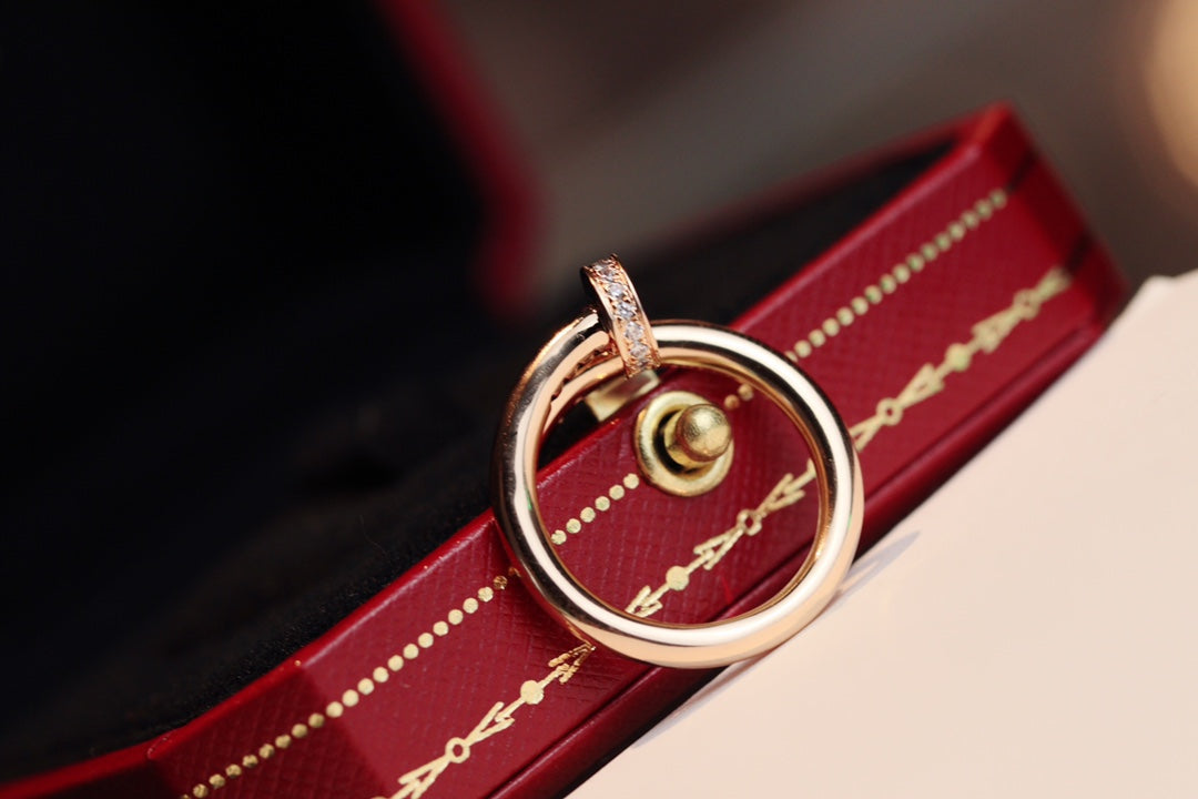 [Radiant Gem]¯JUSTE RING 2.65MM PINK GOLD DIAMOND