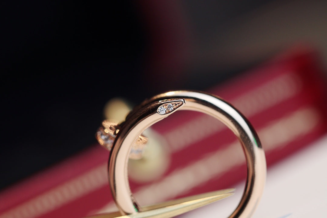 [Radiant Gem]¯JUSTE RING 2.65MM PINK GOLD DIAMOND