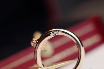 [Radiant Gem]¯JUSTE RING 2.65MM PINK GOLD DIAMOND